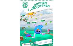 Pennenstreken 3 groep 4 oefenboek blokschrift 4B (5 stuks)