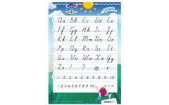 Pennenstreken 3 groep 4-6 letterkaart verbonden schrift (10 stuks)