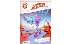 Pennenstreken 3 groep 5 oefenboek verbonden schrift (5 stuks)