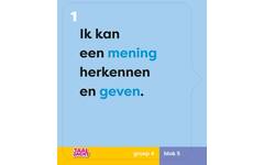 Taaljacht Taal groep 4 doelmagneten