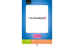 Taaljacht Taal groep 5 woordkaarten