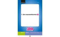 Taaljacht Taal groep 5 woordkaarten