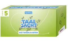 Taaljacht Spelling & grammatica groep 5 dictweekaarten