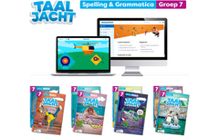 Taaljacht Spelling en grammatica Leerpakket groep 7