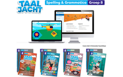 Taaljacht Spelling en grammatica Leerpakket groep 8