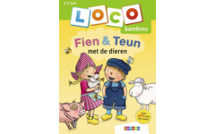 Loco bambino Fien & Teun met de dieren