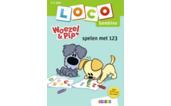 Loco Bambino: Opdrachtboekje Woezel & Pip spelen met 123