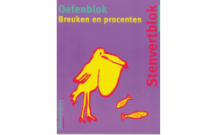 Oefenblok breuken/procenten groep 7-8 (5 stuks)