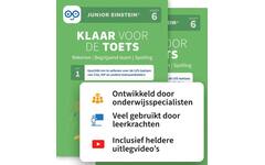 Klaar voor de toets Rekenen - Lezen - Spelling groep 6 deel 1 en 2