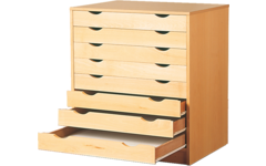 Papierkast Optima, beuken