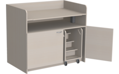 Aankleedtafel Standard 120 ahorn trap rechts