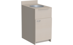 Wasbakunit Standard ahorn 50 cm