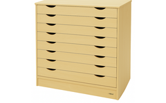 Papierkast Optima, ahorn