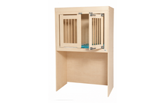 Bed Standard SOLO ahorn incl. plat dak incl. evacuatiebed en matrassen