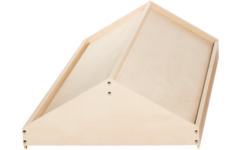 Bed Standard SOLO ahorn incl. puntdak incl. evacuatiebed en matrassen