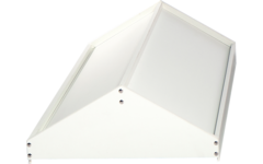 Bed Standard DUO slaper wit incl. puntdak