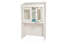 Bed Standard SOLO wit  incl. lessenaarsdak