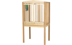 Box hoog Classic enkel blank