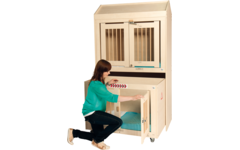 Evacuatiebed Standard ahorn, compleet