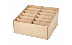 Houder voor 12 telefoons, formaat 110x220x180mm