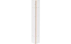 Grondboxelement | Wit, 10 cm, hoekprofiel 90 graden