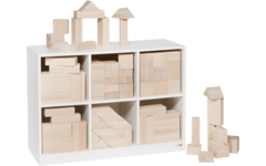 Kast voor Haagse set wit  (b x h x d), 104 x 75  x 40 cm