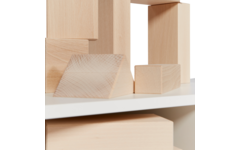 Kast voor Haagse set wit  (b x h x d), 104 x 75  x 40 cm