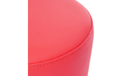 Poefje Robbie 26 cm hoog Ø 30 cm, Boltaflex 454348 zalm (Lox)