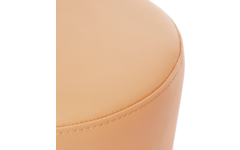 Poefje Robbie 26 cm hoog Ø 30 cm, stof 8x 32M1241 classic beige