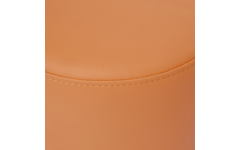 Poefje Robbie 26 cm hoog Ø 30 cm, stof 8x 32M1755 trend oranje