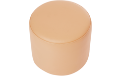 Poefje Robbie 31 cm hoog, stof 8x 32M1241 classic beige (Beige)