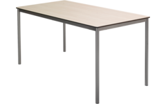 Tafel Rondo 200 x 80 cm, 4-poot, blad kunststof