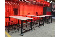 Werkbank 180 x 80 x 90 cm, blad beuken