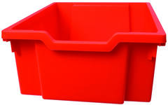 Gratnell lade F2 - 31 x 43 x 15 cm (lxdxh), rood /Flame Red (09)