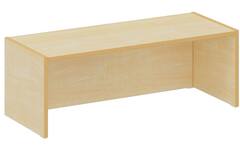 Podiumelement recht 100 × 40 × 35 cm, Ahorn