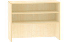 Kast voor rolbak 100 × 40 × 77 cm met 1 legplank, wit