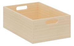 Bak t.b.v materiaalkast 6503023 en 6503024, ahorn, 23 × 35 × 12 cm