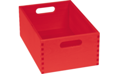 Kist, gebeitst, 23 × 35 × 14 cm