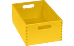 Kist, gebeitst, 23 × 35 × 14 cm