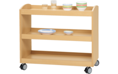 Serveerwagen beuken 90 × 45 × 78 cm