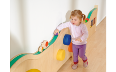 Speelwand cilinder, 103 × 7 × 63 cm cm, berken multiplex