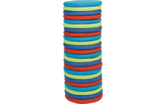 Zitkussenset, 26 stuks in 4 kleuren
