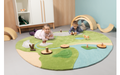 3D tapijt landschap