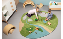 3D tapijt landschap