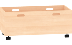 Rolbak 73 × 37 × 30 cm, beuken