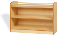 Kast Pamini met spiegel achterwand, ahorn, 100 × 40 × 64 cm.