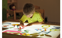 Lichttafel, 120 × 80 × 64 cm, beuken