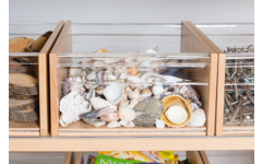 RoomCube materiaalkist met Acrylglasraampjes