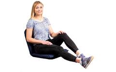 Sitzfix® vloerstoel blauw