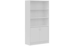 Kast hoog, Wit, 100 cm breed, 188,5 cm hoog
